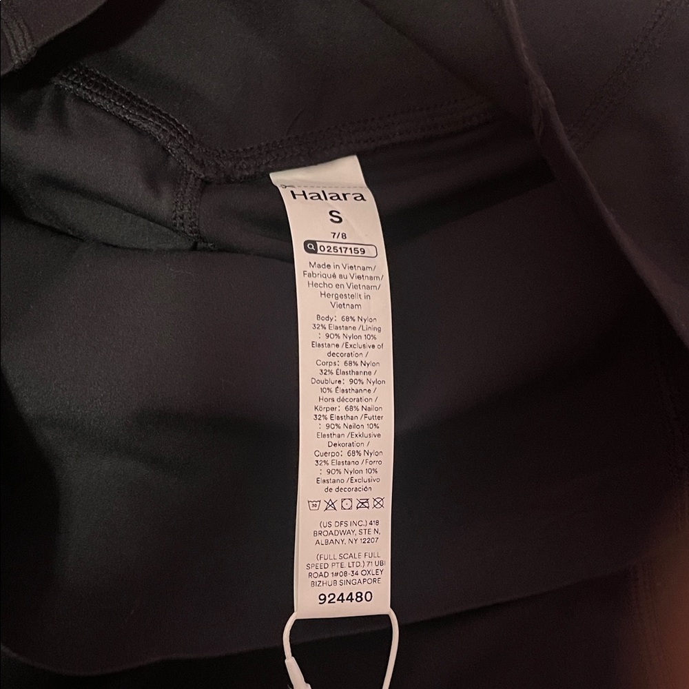 HALARA Midnight Black Active Leggings